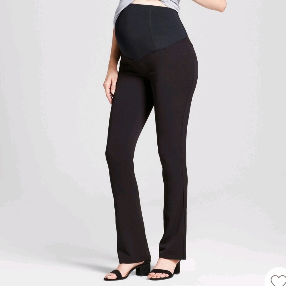 🎉Host Pick🎉 Over The Belly Bootcut Maternity Trousers Size 6